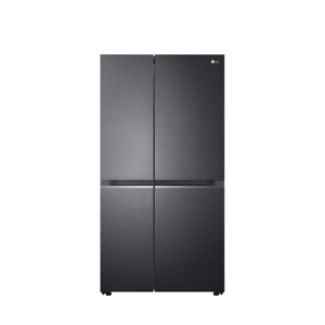 LG 655 Litres Frost Free Inverter Wi-Fi Side-By-Side Refrigerator,2023 Model,Matte Black, Door Cooling+ with Hygiene Fresh( GL-B257EMCX)
