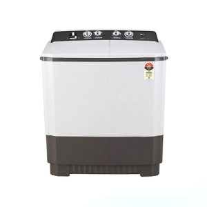 LG 10 Kg Rating Semi Automatic Top Load Washing Machine, 5 Star Rated With Roller Jet Pulsator (Grey)(P104ORGAZ)
