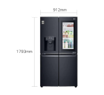 LG 889 Litres, French Door, Side by Side Refrigerator with Inverter Linear Compressor (GR-X31FMQHL) - Image 7