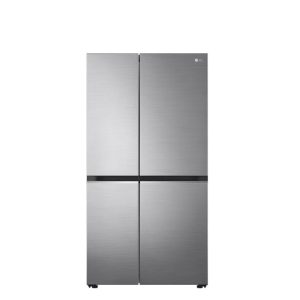 LG 655 L Frost-Free Inverter Wi-Fi Side-By-Side Refrigerator, Shiny Silver