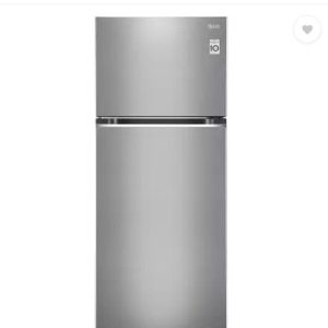 LG 398 Litres 2 star Double Door Refrigerator, Shiny Steel GL-S422SPZY