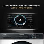 HAIER 8 Kg Front Load Fully Automatic Washing Machine, 12 Years Warranty On Inverter Motor, Ice White (HW80-IM12929C) - Image 5