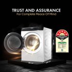 HAIER 8 Kg Front Load Fully Automatic Washing Machine, 12 Years Warranty On Inverter Motor, Ice White (HW80-IM12929C) - Image 6