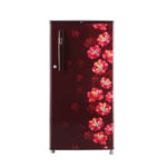 LG 185 Litres, 1 Star Rated Direct Cool Single Door Refrigerator, Scarlet Jasmine (GL-B199OSJB)