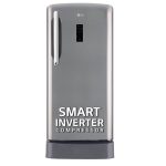 LG 201 Litres Single Door Refrigerator, 5 Star Rated With Inverter Direct-Cool (GL-D211CPZU)