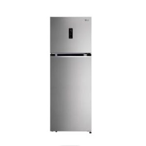 LG 3 Star Frost-Free Smart Inverter Wi-Fi Double Door Refrigerator (GL-T422VPZX, Shiny Steel, Convertible with Door Cooling+, Gross Volume- 423 L)
