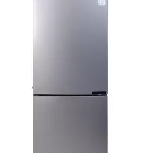 Haier 237 L Frost Free Double Door 2 Star Refrigerator  Silver (HRB2872BMS-P)