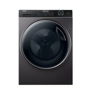 HAIER 9 Kg Front Load Fully Automatic Washing Machine, Lifetime Warranty On Direct Motion Motor, Dark Jade Silver (HW90-DM14959CS8U1)