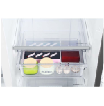 Haier 630 L Frost Free Side by Side 5 Star Convertible Refrigerator with Base, Drawer Floral Dark Blue, Floret Glass (HRT683FG) - Image 3