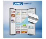 Haier 630 Litres Double Door Side By Side Refrigerators, Expert Inverter Technology, Black Glass,Glass Door, Magic Convertible, Made In India (HRS682KG) - Image 6