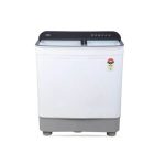 Haier 10 Kg 5 Star Rated, Semi-Automatic Top Load Washing Machine, Voltex Pulsator (2023 Model) (HTW100-178BK)