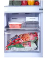 Haier 237 L Frost Free Double Door 2 Star Refrigerator  Silver (HRB2872BMS-P) - Image 9