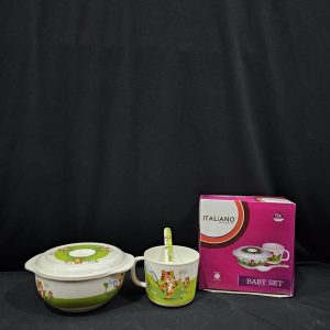 Baby Feeding Set (Bowl, Spoon and Mug)