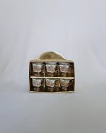 Flower Printed Mug Set (6 Pieces) - Image 3