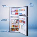 Haier 190L 3 Star Brushline Silver Single Door Refrigerator (HRD-2113BBS-N) - Image 2