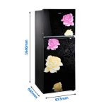 Haier 190L 3 Star Brushline Silver Single Door Refrigerator (HRD-2113BBS-N) - Image 4