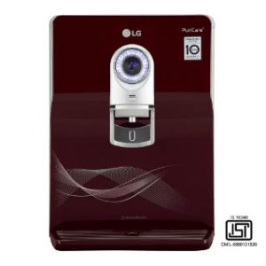 LG 8 Litres RO+UV Water Purifier, Dual Protection Airtight Stainless Steel Tank with Multi Stage RO Filtration, Ever fresh UV+ and Mineral Booster (Ca & Mg), 2-in-1 Water Solution (WW184EPC)