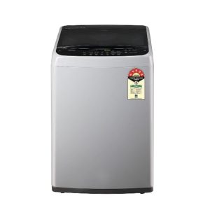 LG 7.5 Kg Top Load Washer with Smart Inverter Technology, Middle Free Silver (T75SPSF1Z)