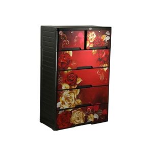 RFL Wardrobe Double 5 Drawer Knock Down