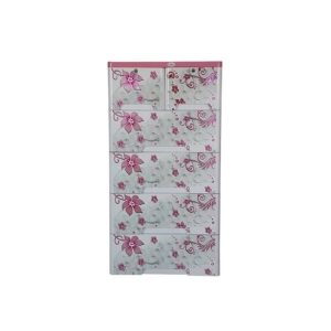 RFL Wardrobe Double 5 Drawer Knock Down