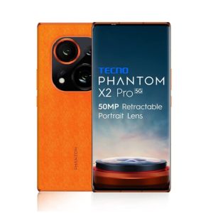 TECNO Phantom X2 Pro 5G Orange (12GB RAM)  (256GB Storage) World's 1st Retractable 50MP Portrait Lens