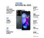 TECNO Spark Go 2023 Black (3GB RAM)  (64GB Storage) (5000mAh Battery)  (6.56" HD+ Display)  (13MP Dual Rear Camera)  Type C Port - Image 5