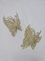 Butterfly Metal Hair Claw Clips Fashion Sparkly Glitter Rhinestones Hair Barrettes Strong Hold Styling Hair Accessories for Women Girls Thinner Thick Hair Styling - Image 2