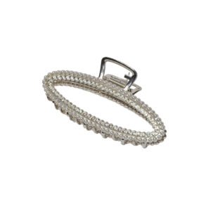 Oval Shape Hair Clutcher Steel