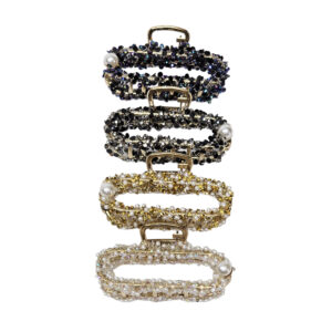 Hair Clutcher Oval Shape Steel 4 (1 pice )