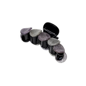 Shiny Circle Hair Clutcher Plastic