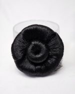 Hair Net with Fake Hair Bun - Image 2