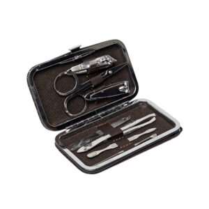 Gaanu 7-In-1 Stainless Steel Nail Clippers Scissors Cutter Manicure Pedicure Filler Set Makeup Kit (200 g, Set of 7)