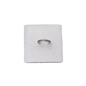 Glamorous Finger Ring free size Silver