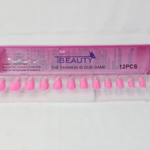 Reusable pop-on nails 12 pieces