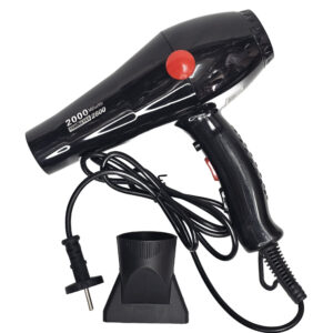 HAIR DRYER POWERFUL HOT AND COLD Hair Dryer, Black, Hair Dryer, 2000 W