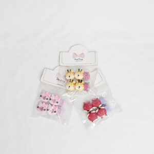 Kids Hair Clip Combo 3-Pairs
