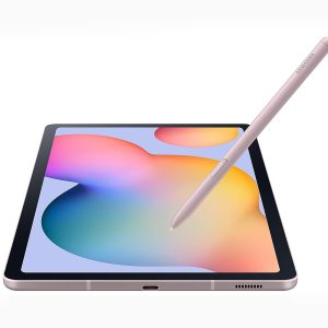 Samsung Galaxy Tab S6 Lite 10.4 inches (4GB, 128GB Storage Expandable Upto 8GB RAM with RAM Plus), S-Pen in Box, Slim and Light And Dolby Atmos Sound (Pink)