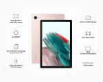 Samsung Galaxy Tab A8 10.5 inches Display (4GB, 64GB Storage with Expandable ROM, Wi-Fi+LTE Tablet)(Pink Gold) - Image 3