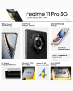 Realme 11 Pro 5G (8GB RAM, 256GB Storage)(Astral Black) - Image 2