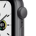 Apple Watch SE (GPS, 44mm) - Space Grey Aluminium Case with Midnight Sport Band - Regular - Image 4