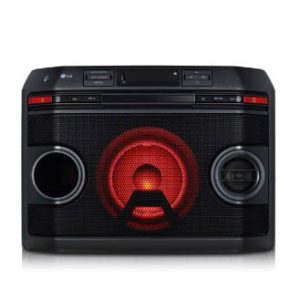 LG OL45 220W RMS for Karaoke - Playback and Recording, Echo Effects and Vocal Effects, Multi-Bluetooth / USB / FM / Mic In / Aux In, Bass Blast and Multi-color Lighting With LG XBOOM App