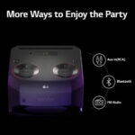 LG XBOOM XL2S, 80W, Karaoke, USB & Bluetooth Party Speaker - Image 5