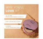 LAKME 9 TO 5 PRIMER + MATTE POWDER FOUNDATION (03 Silky Golden) - Image 2