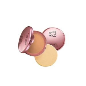 LAKMÉ 9TO5 PRIMER + MATTE POWDER FOUNDATION COMPACT (Natural Light) (24023)