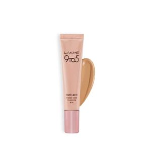 LAKMÉ 9 TO 5 PRIMER + MATTE PERFECT COVER FOUNDATION MINI (Neutral Medium, 15ml)