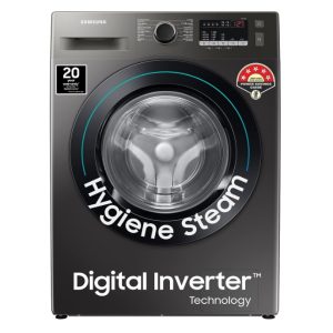 Samsung 8 kg Fully Automatic Front Load Washing-machine (WW80T554DAB1/TL)