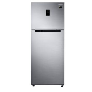 Samsung 415 Litre Double Door Refrigerator, Digital Inverter 5-in-1 Convertible , 2 Star Rated Frost-Free (Elegant Inox)(RT42B5538S8/TL)
