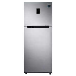 Samsung 394 Litre Double Door Digital Inverter Refrigerator, 3 Star Rated with Frost-Free (Elegant Inox)(RT39B551ES8/HL)