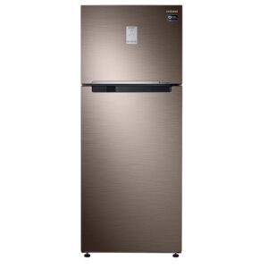 Samsung 476 Litres Double Door Refrigerator, 2 Star Rated with Inverter Frost-Free, (Refined Brown)(2022 Model)(RT49R6738DX/TL)