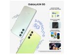 Samsung Galaxy A34 5G,Silver(8GB, 128GB Storage) | 48 MP No Shake Cam (OIS) | IP67 - Image 2
